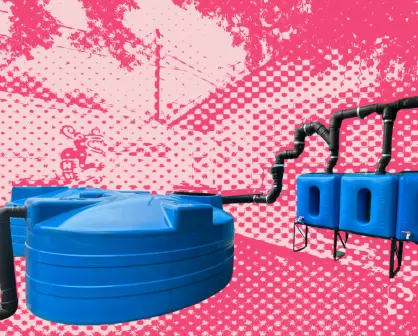 Instalan sistema de captación de agua en escuela de Guadalupe
