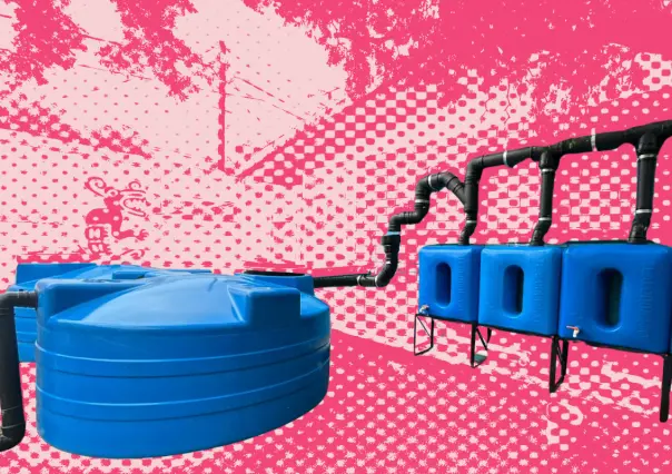 Instalan sistema de captación de agua en escuela de Guadalupe