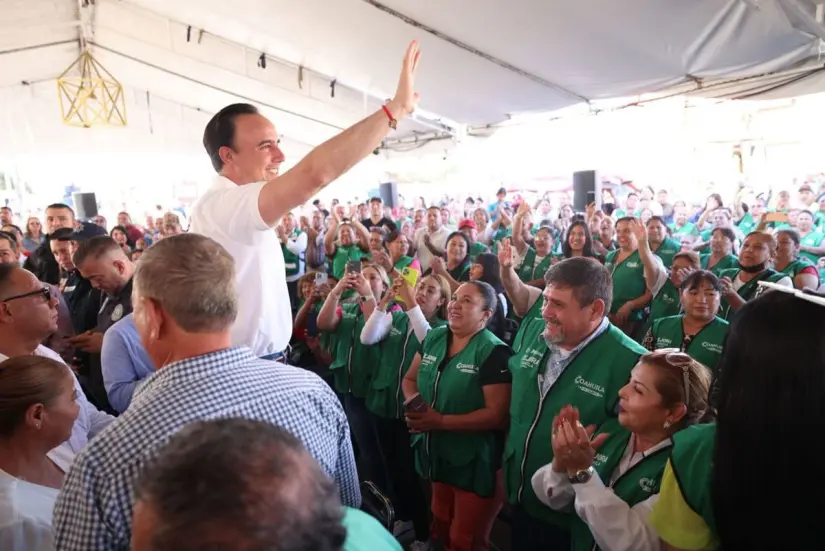 Manolo Jiménez anuncia obras de mejora urbana en Matamoros / Foto: Gobierno de Coahuila