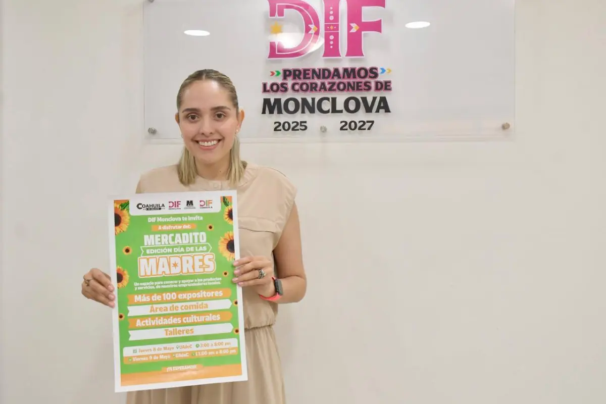 La iniciativa pretende crear redes de apoyo entre mujeres, impulsar el autoempleo y generar vínculos económicos sólidos en el municipio./Foto: Gobierno Municipal de Monclova