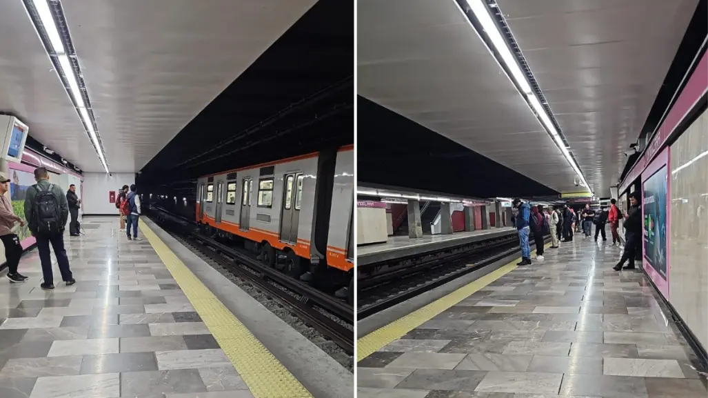 ¿Y la remodelación? Líneas 1 y B del Metro de CDMX presentan retrasos prolongados este 8 de mayo