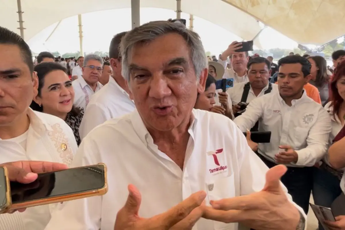 Américo Villarreal Anaya, gobernador de Tamaulipas, emanado de Morena. Foto: Axel Hassel