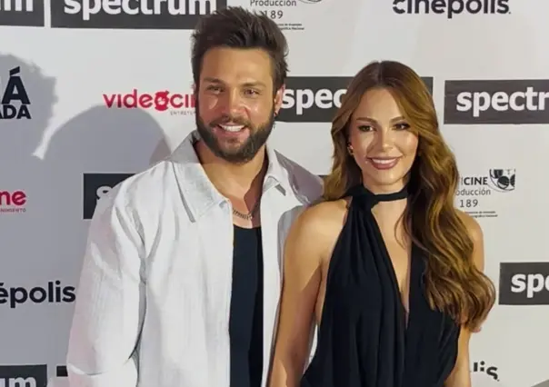 Captamos a Nicola Porcella muy cariñoso con guapa actriz