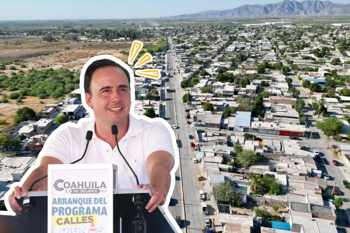 Manolo Jiménez anuncia inversión millonaria para Matamoros / Fotos: Gobierno de Coahuila | Canva