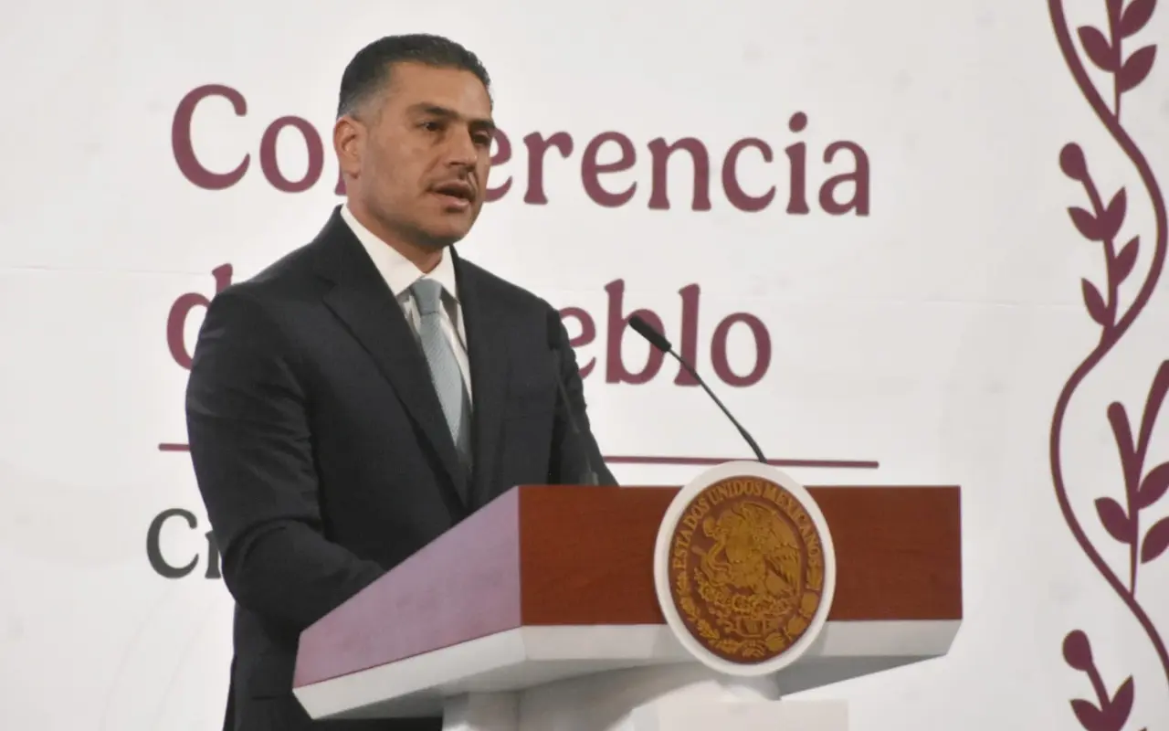 Omar García Harfuch. Foto: Enrique Pérez Huerta