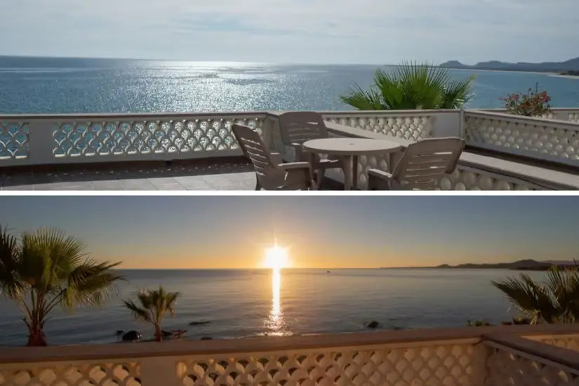Terraza del Condominio en Los Barriles. Foto: Airbnb.