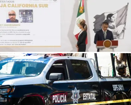 Hechos violentos de abril posicionan a BCS en reporte de seguridad nacional