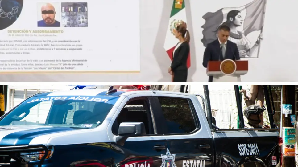 Hechos violentos de abril posicionan a BCS en reporte de seguridad nacional