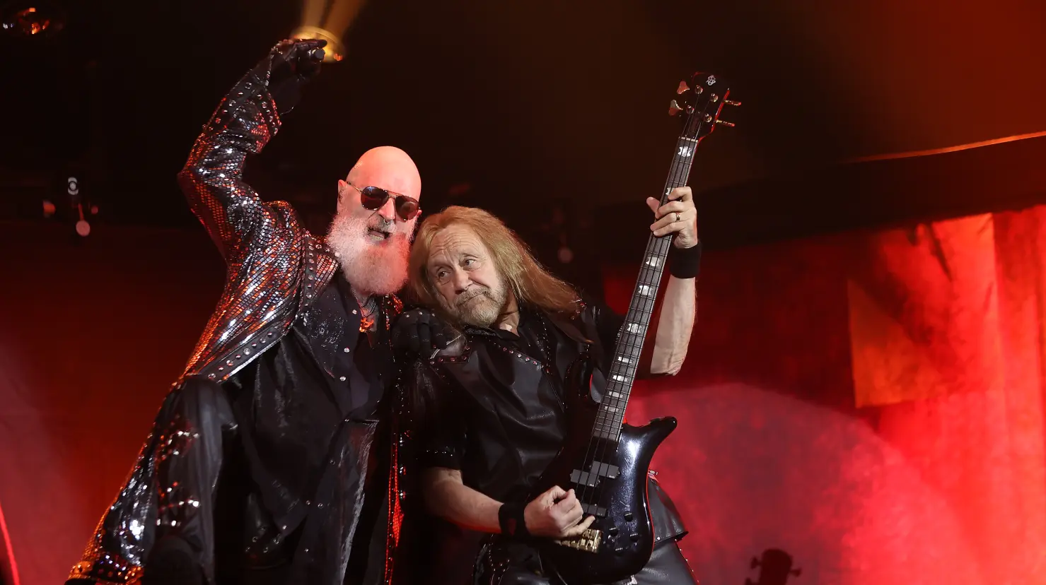Desde el arranque del concierto Judas Priest encendió el ánimo del público en la Arena Monterrey. Foto. Cortesía Arena Monterrey.