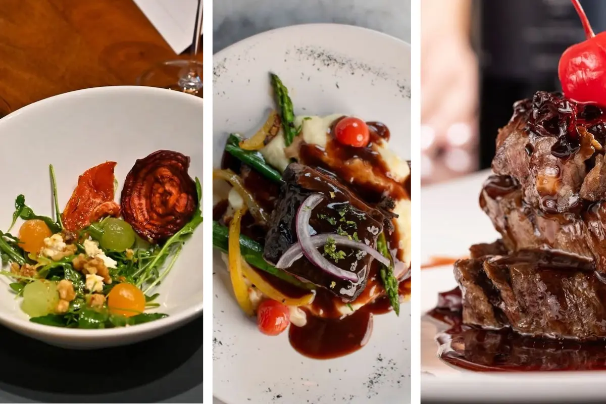 Cada uno de estos tres restaurantes ofrece un enfoque distinto, desde la tradición sonorense, la cocina norestense de autor, hasta una experiencia internacional. /Foto: IG: Don Artemio/ Tapanco/ Mochomos Saltillo/ Canva