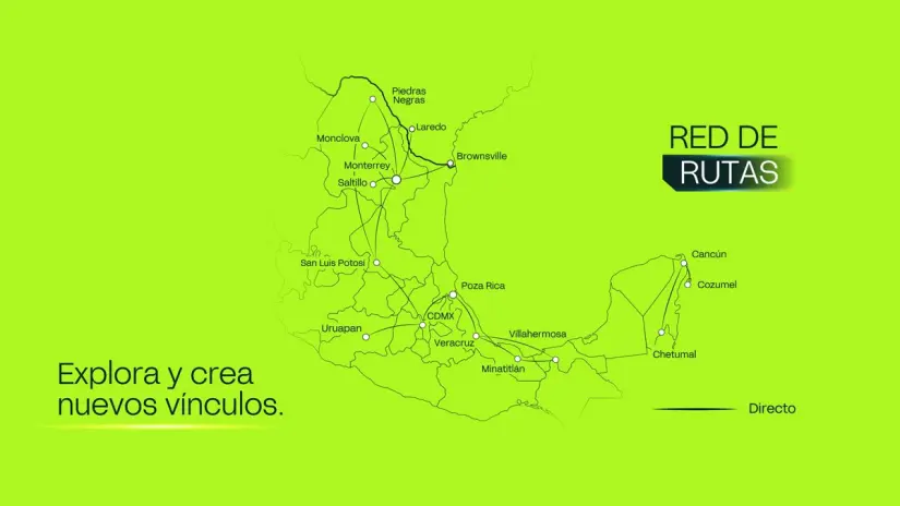 Red de rustas de Aerus en México / Foto: Aerus