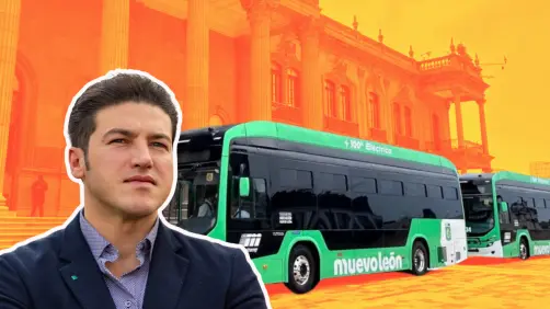 Samuel García entrega 20 unidades de transmetro y propone rediseñar la línea 5 del Metro