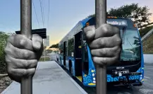 Un sujeto pasará 2 años en prisión por dañar una unidad del Va y Ven en Mérida