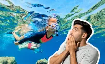 La belleza y tranquilidad de Bahía Concepción es ideal para el snorkel