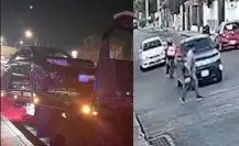 La SSP asegura auto que no respetó el paso peatonal al sur de Mérida