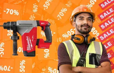 The Home Depot te regala una batería en la compra de un rotomartillo