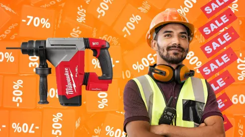 The Home Depot te regala una batería en la compra de un rotomartillo