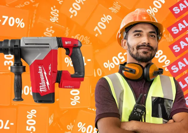 The Home Depot te regala una batería en la compra de un rotomartillo