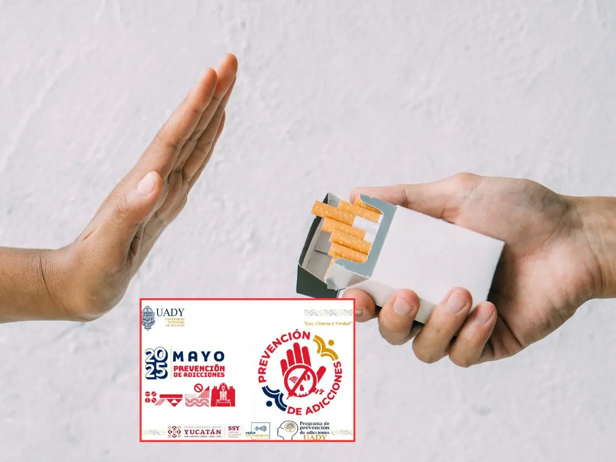 La UADY realizará una serie de actividades en el marco del Día Mundial del Tabaco durante todo el mes de mayo.- Fuente Canva y UADY