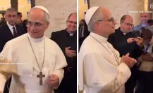 VIDEO | Papa León XIV tiene su primer contacto con México