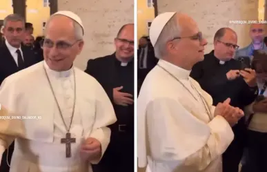 VIDEO | Papa León XIV tiene su primer contacto con México