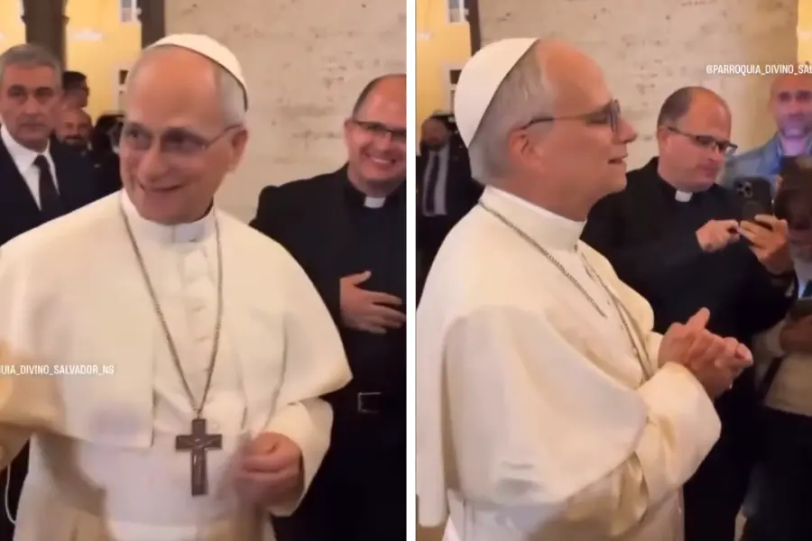 VIDEO | Papa León XIV tiene su primer contacto con México