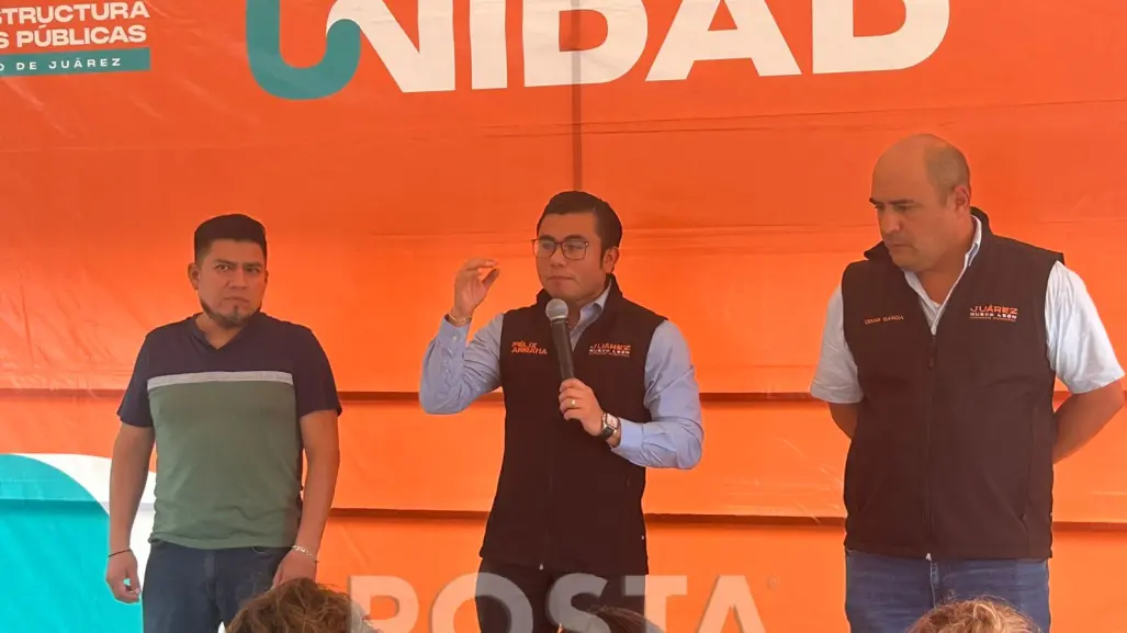Félix Arratia entrega  nuevo Espacio de Unidad a vecinos de Vaquerías en Juárez