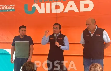 Félix Arratia entrega  nuevo Espacio de Unidad a vecinos de Vaquerías en Juárez
