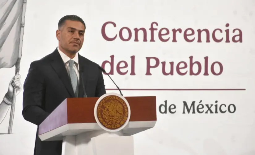 Omar García Harfuch. Foto: Enrique Pérez Huerta