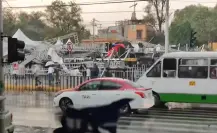 VIDEO | Colapsa escenario en alcaldía GAM; se reportan siete personas lesionadas
