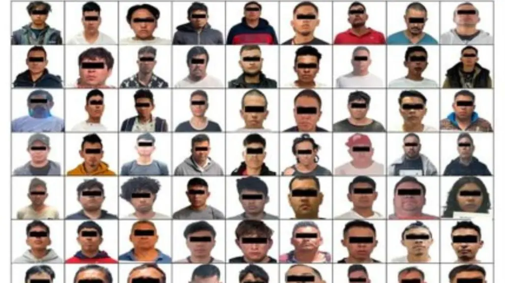 Megaoperativo en Edomex: desmantelan red de robo vehicular con 132 detenidos