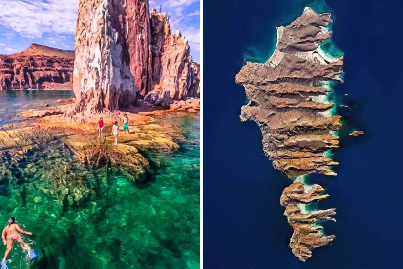 Isla Espirítu Santo. Foto: @mayel84 / X | @Jolerio / X