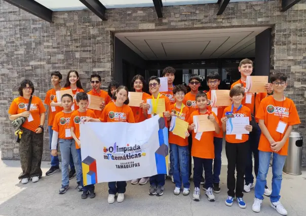 ¡Orgullo tamaulipeco! Alumnos ganan 11 medallas en Olimpiada Nacional de Matemáticas 2025