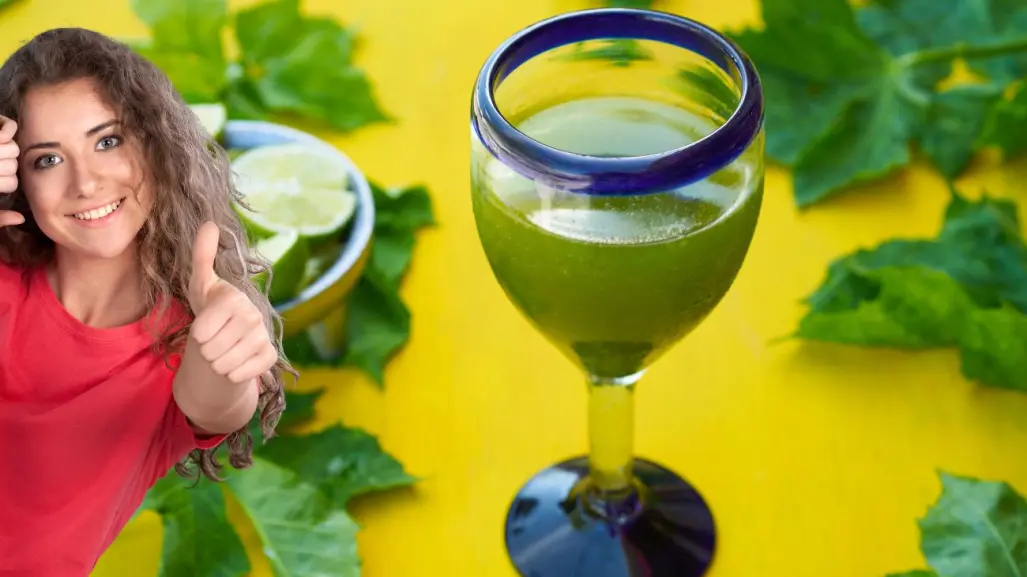 Así puedes preparar una saludable agua de chaya para combatir el calor en Yucatán