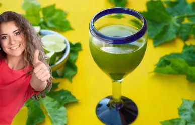 Así puedes preparar una saludable agua de chaya para combatir el calor en Yucatán