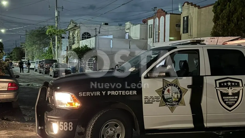 Bala perdida alcanza a hombre y lo deja herido en Apodaca