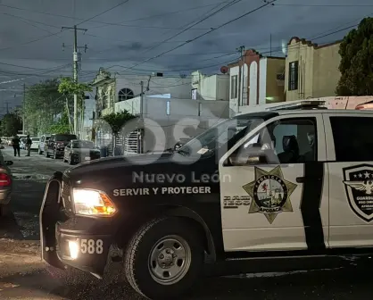 Bala perdida alcanza a hombre y lo deja herido en Apodaca