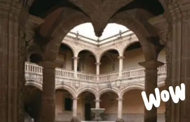 Este edificio de Durango está plagado de ornamentos estilo rococó
