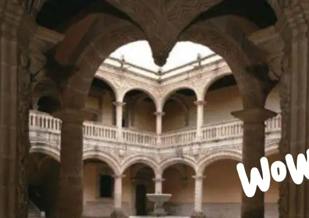 Este edificio de Durango está plagado de ornamentos estilo rococó