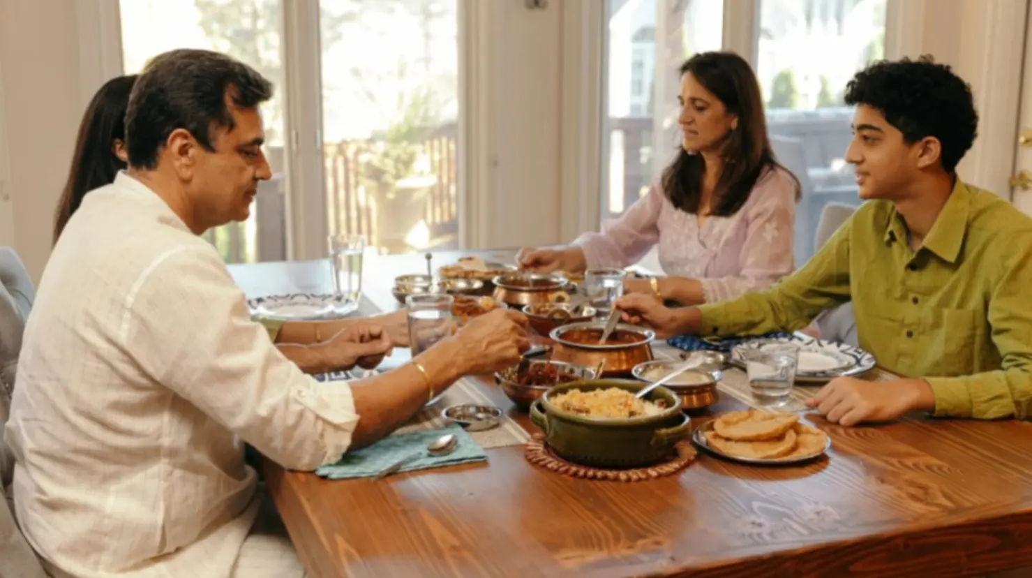La mesa es, entre las familias mexicanas, el lugar de reunión y festejar a mamá con una comida especial es parte de es significado que se le da a los alimentos. Foto: Canva