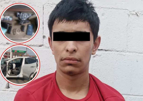 César Garza Arredondo informa detención de presunto asaltante armado tras persecución en Apodaca