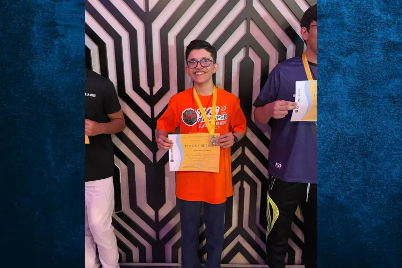 Eduardo Ortiz Salles, 2° de bachillerato, Colegio Don Bosco. Facebook Onmaps de Tamaulipas