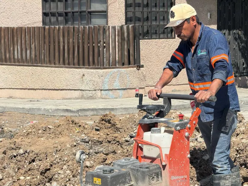 EMAS realiza trabajos en sistema de agua municipal de Ramos Arizpe / Foto: Gobierno de Ramos Arizpe 