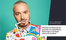 J Balvin se disfrazó de guardia de seguridad e interrogó a sus fans antes de un show