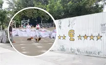 Escuela pública de Puebla celebra Día de las Madres con pelea de gallos Escuela pública de Puebla celebra Día de las Madres con pelea de gallos
