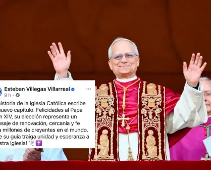 Celebra Esteban Villegas elección del papa León XIV, nuevo pontífice de la iglesia católica