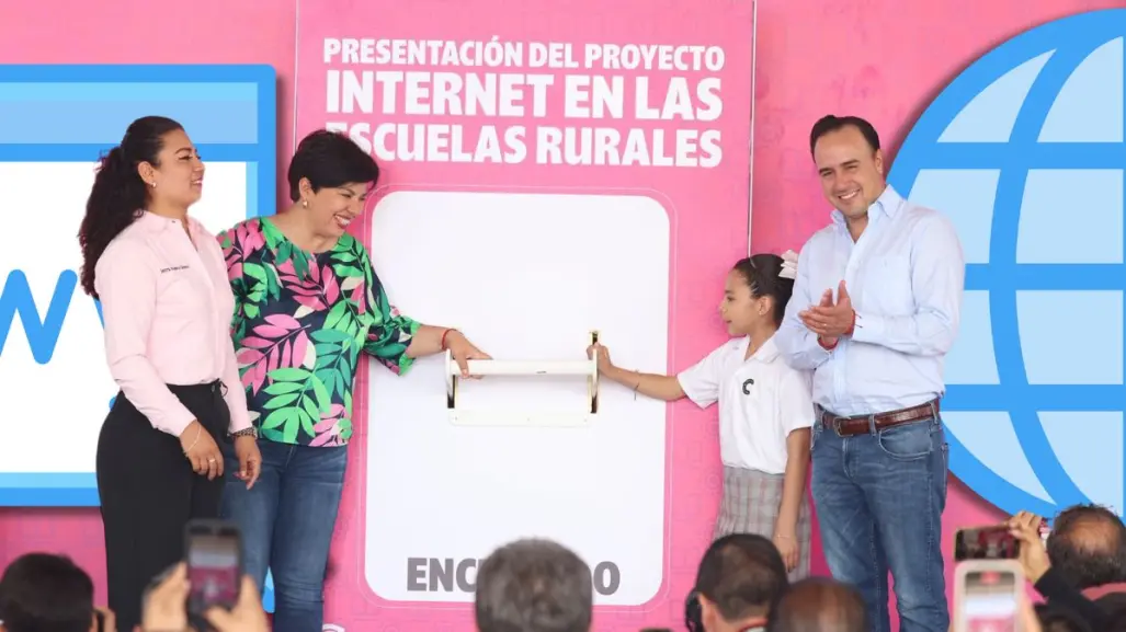 Manolo Jiménez asegura internet para escuelas rurales, ¿en qué consiste el proyecto?
