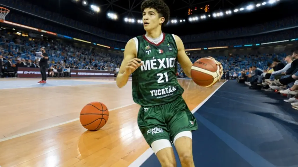 Karim López, el joven mexicano que anota en grande en el baloncesto