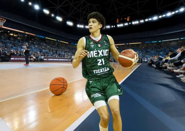 Karim López, el joven mexicano que anota en grande en el baloncesto