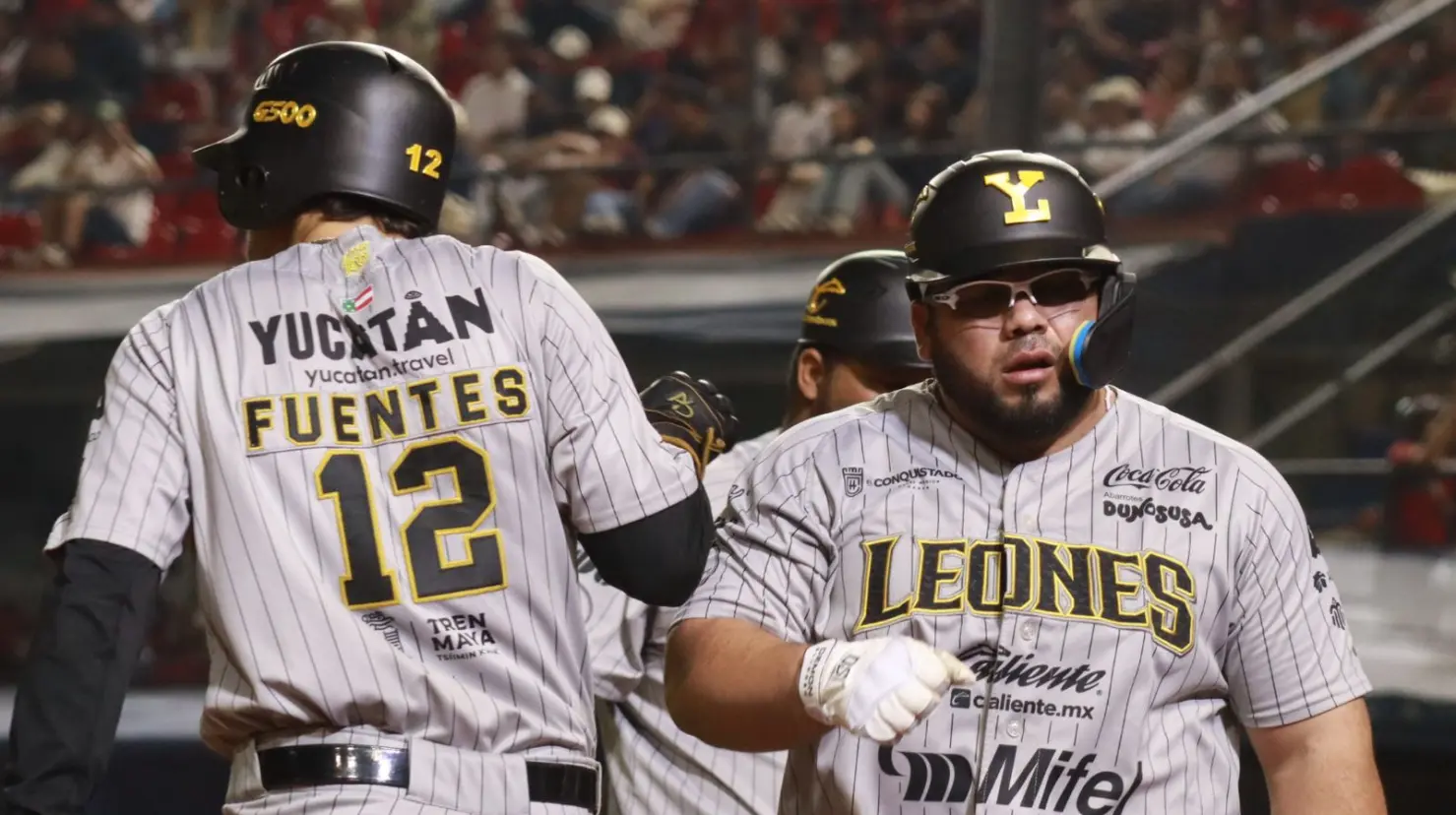 Los Leones de Yucatán no pudieron ante los Guerreros de Oaxaca por lo que registraron otra derrota en lo que va de la temporada.- Fuente Leones de Yucatán